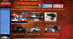 Desktop Screenshot of performanceunlimited.com