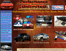 Tablet Screenshot of performanceunlimited.com